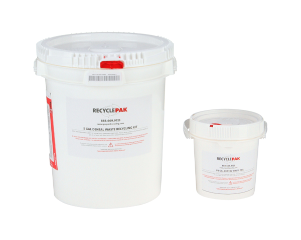SUPPLY-125H- 5 GAL DENTAL WASTE RECYCLING PAIL (HAWAII ONLY)